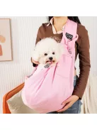 Ergonomikus kisállat-hátizsák: Kiváló minőségű, puha, légáteresztő és kényelmes zsák kutyák és macskák számára