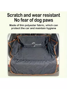   Vízálló poliészter autós csomagtartó bélés háziállatok számára