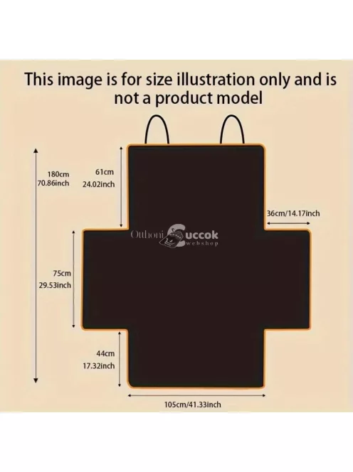 Vízálló poliészter autós csomagtartó bélés háziállatok számára