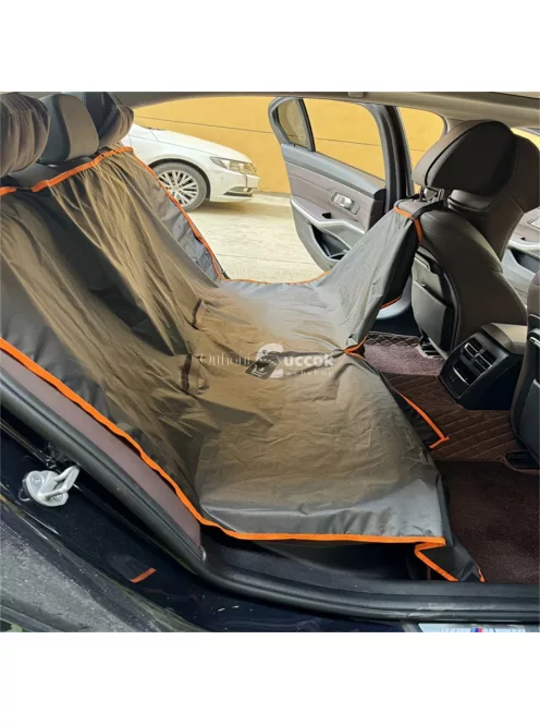 Vízálló és foltálló autós üléshuzat kutyáknak - Csúszásmentes, könnyen tisztítható háziállat szőnyeg a hátsó ülés védelmére