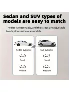 Vízálló és foltálló autós üléshuzat kutyáknak - Csúszásmentes, könnyen tisztítható háziállat szőnyeg a hátsó ülés védelmére