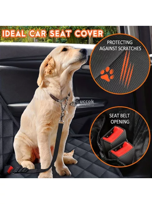 Autóülés védő háziállat hordozó - folt és karmolásálló