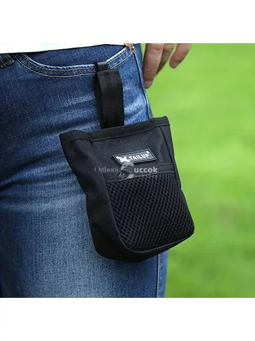 Hordozható kutyakiképző táska csemege és jutalomfalat rekesszel