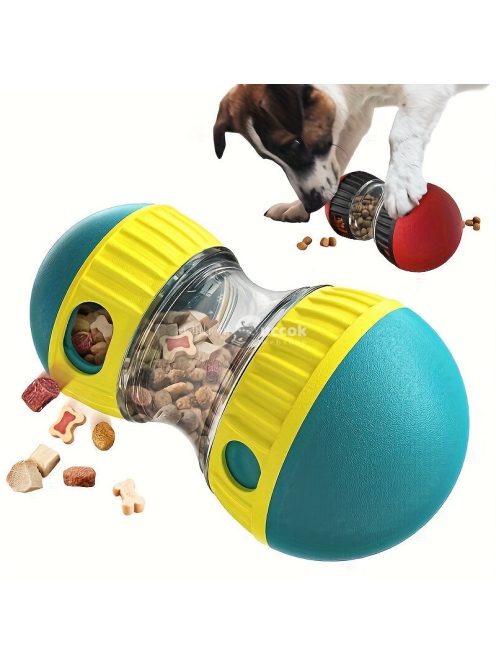 Interaktív kutyaeledel-adagoló játék