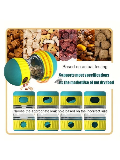 Interaktív kutyaeledel-adagoló játék