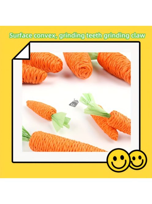 Sárgarépa alakú rágó játék macskáknak