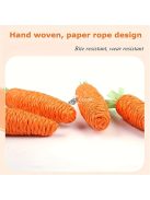 Sárgarépa alakú rágó játék macskáknak