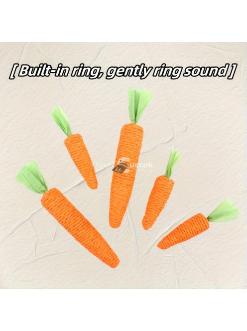 Sárgarépa alakú rágó játék macskáknak