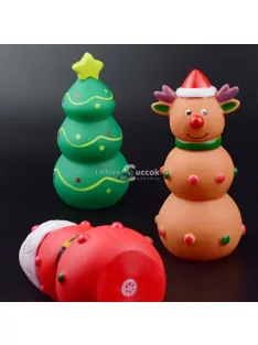 Karácsonyi kialak0tású rágó játék kutyáknak
