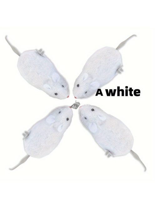 Interaktív felhúzható egér játék macskáknak