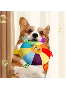 Interaktív plüss repülő korong kutyajáték hanggal