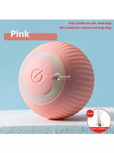   1 db Interaktív Elektromos Okos Macskajáték Labda - USB-ről Tölthető Automatikus Mozgó Guruló Labda