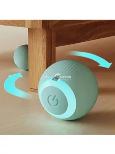   1 db Interaktív Elektromos Okos Macskajáték Labda - USB-ről Tölthető Automatikus Mozgó Guruló Labda