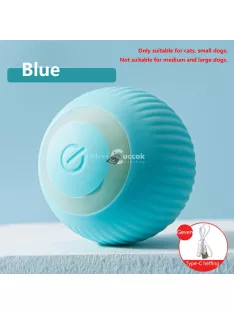   1 db Interaktív Elektromos Okos Macskajáték Labda - USB-ről Tölthető Automatikus Mozgó Guruló Labda