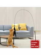 Macska tollas játék, 80 cm hosszú rúddal és 7 cm-es talppal
