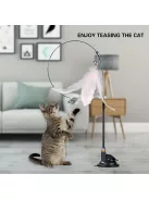 Macska tollas játék, 80 cm hosszú rúddal és 7 cm-es talppal