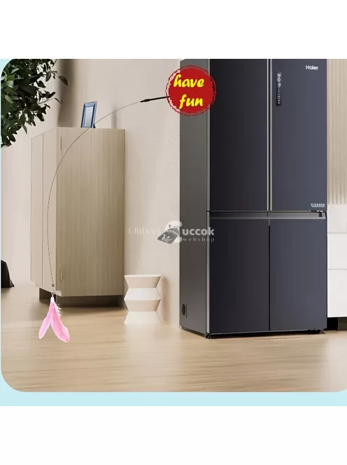 Macska tollas játék, 80 cm hosszú rúddal és 7 cm-es talppal