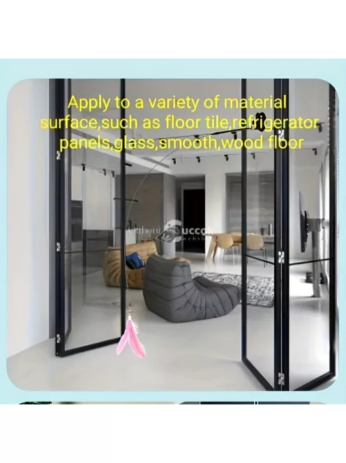 Macska tollas játék, 80 cm hosszú rúddal és 7 cm-es talppal