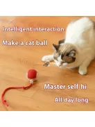 Whisker Wonders USB újratölthető interaktív macskajáték labda