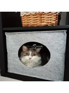 Filc macskabarlang párnával