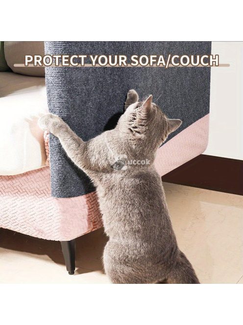 Öntapadós szőnyeg, macskakaparó védőhuzat 30x50 cm