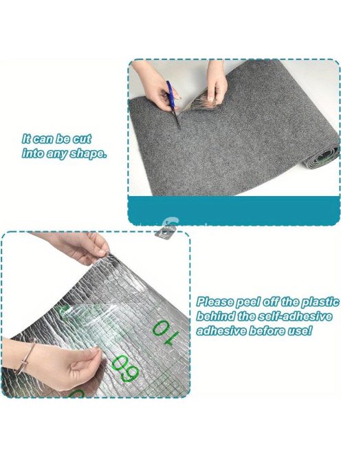 Öntapadós szőnyeg, macskakaparó védőhuzat 30x60 cm