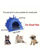 Összecsukható kisállat sátor szőnyeggel