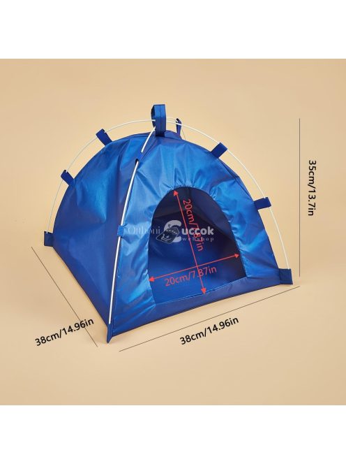 Összecsukható kisállat sátor szőnyeggel