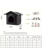 Hangulatos Vízálló, Kültéri Kisállatház