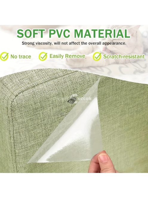 Karmolásgátló Macskaszalag, Átlátszó Bútorvédőfólia