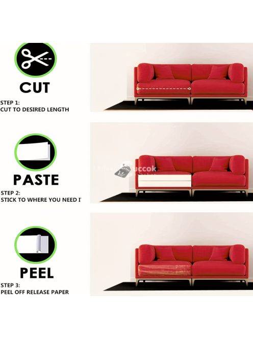 Karmolásgátló Macskaszalag, Átlátszó Bútorvédőfólia