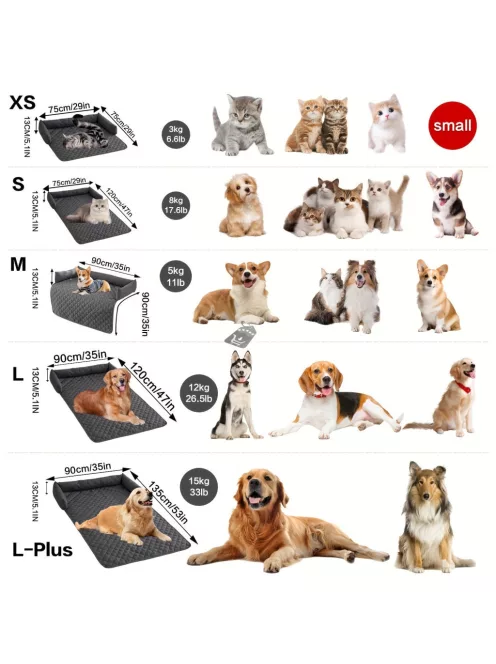 Szürke hálós, szennyeződésmentes, vízálló háziállat lepedő