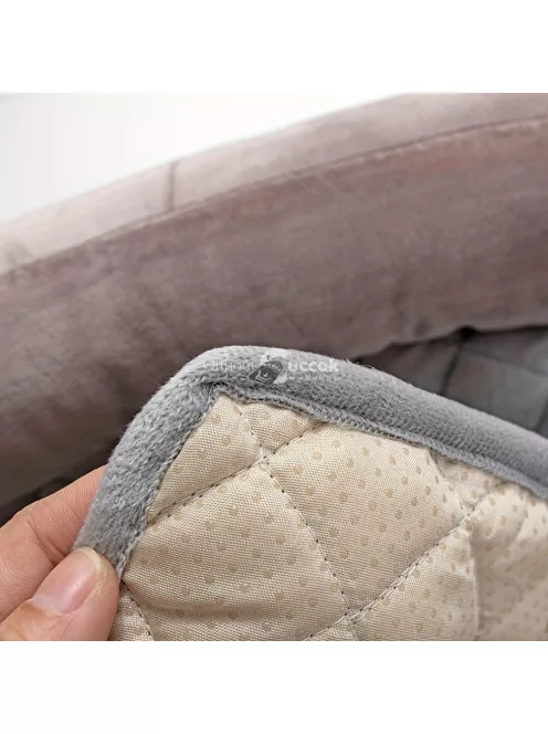 Szürke hálós, szennyeződésmentes, vízálló háziállat lepedő