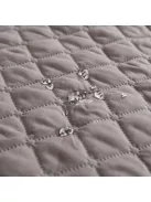 Szürke hálós, szennyeződésmentes, vízálló háziállat lepedő