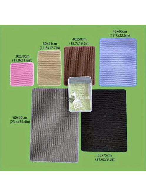 1db macska vízálló alomfogó szőnyeg