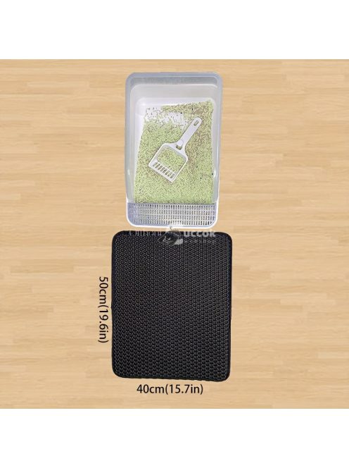 1db macska vízálló alomfogó szőnyeg