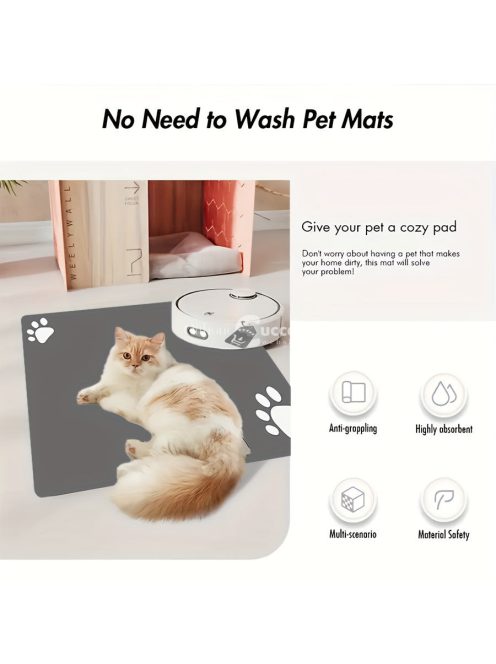 1db Puha, Csúszásmentes Szőnyeg Kutyáknak