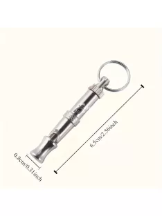   2db professzionális kutyakiképző síp állítható hangmagassággal