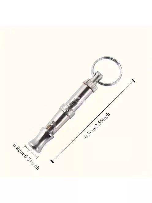 2db professzionális kutyakiképző síp állítható hangmagassággal