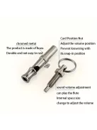 2db professzionális kutyakiképző síp állítható hangmagassággal