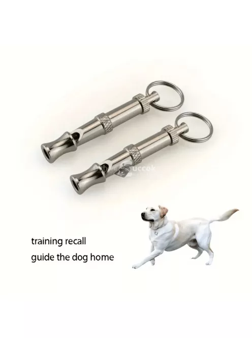 2db professzionális kutyakiképző síp állítható hangmagassággal