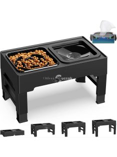 2 az 1-ben emelt kisállat etető