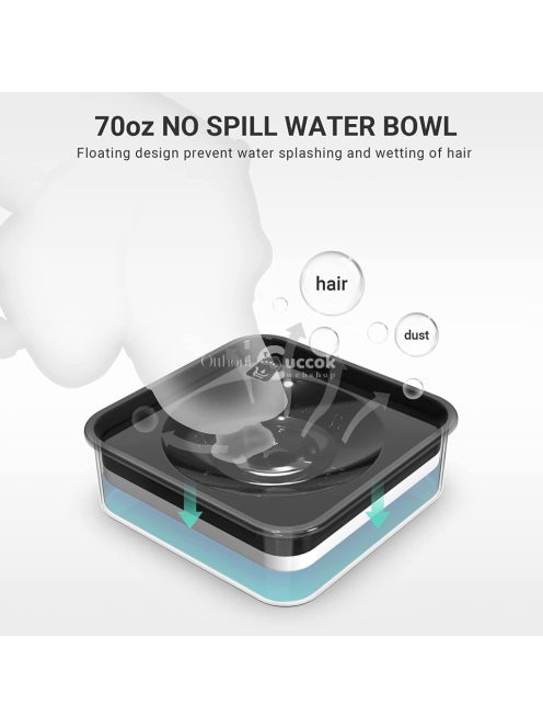 2 az 1-ben emelt kisállat etető