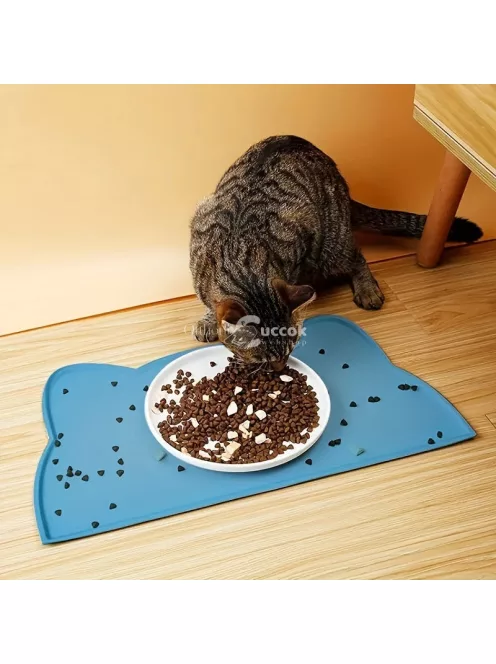 1 db vízálló szilikon állateledel szőnyeg