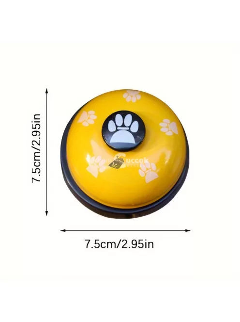 Interaktív kutya és macska kiképző csengő