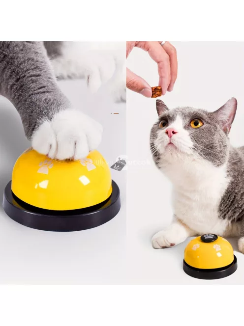 Interaktív kutya és macska kiképző csengő