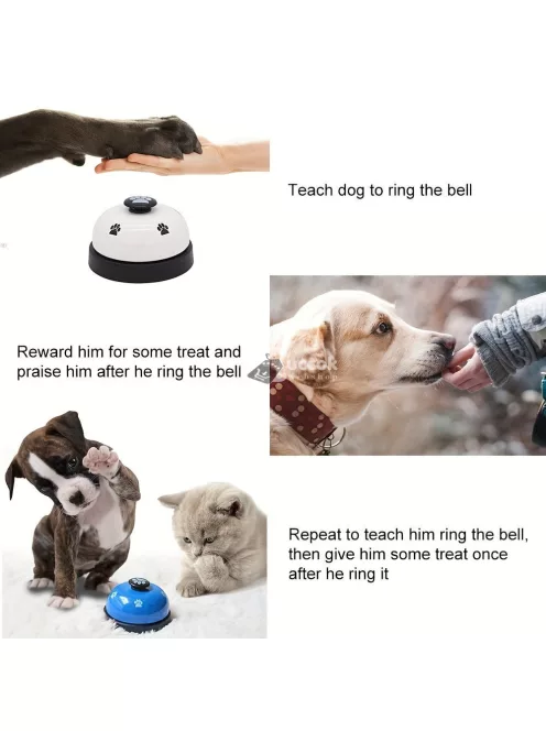 Interaktív kutya és macska kiképző csengő
