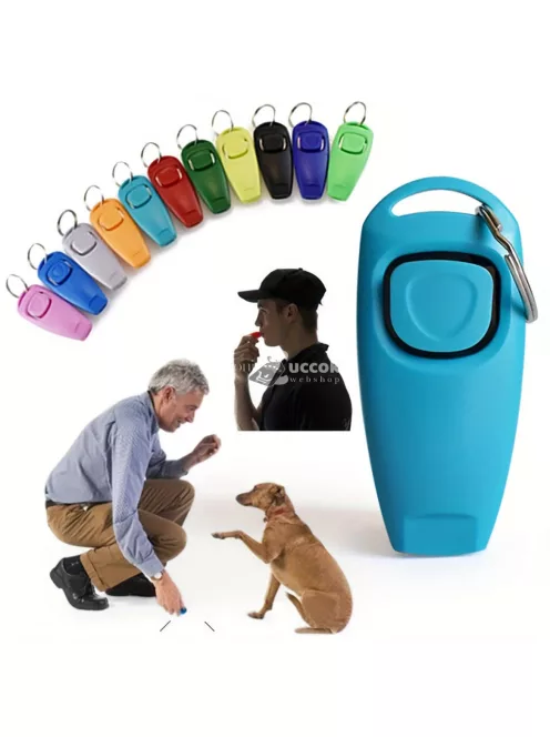 2 az 1-ben háziállat-tréning síp és kattintó készlet