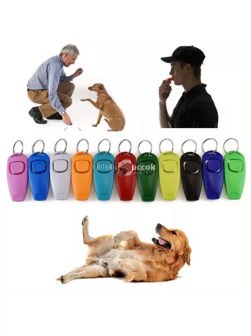 2 az 1-ben háziállat-tréning síp és kattintó készlet