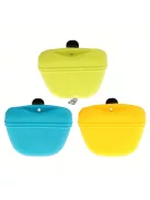 Kényelmes hordozható kutyakiképző táska csemege tasakkal és ételadagolóval